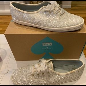 Kate spade glitter keds